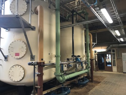Vervangen waterleiding rilsancoating kiwa
